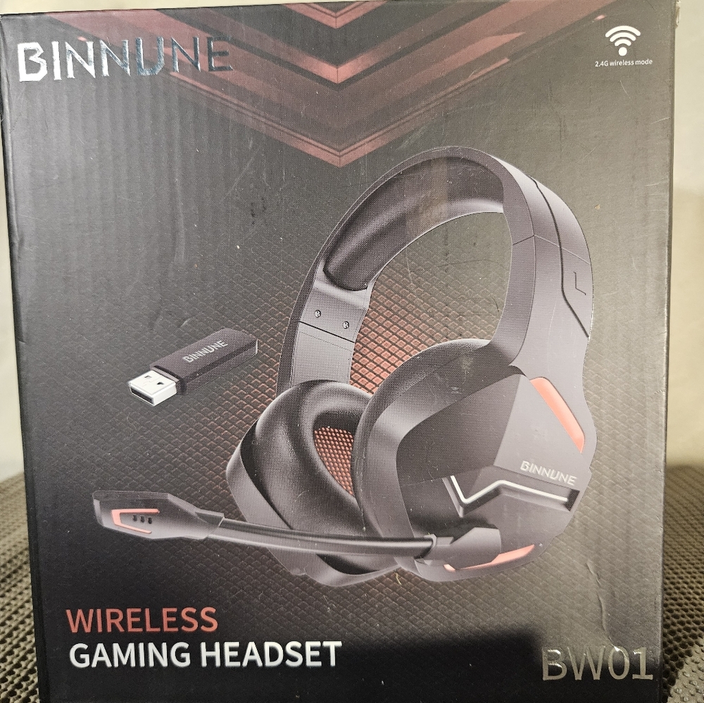 BINNUNE Wireless Gaming Headset